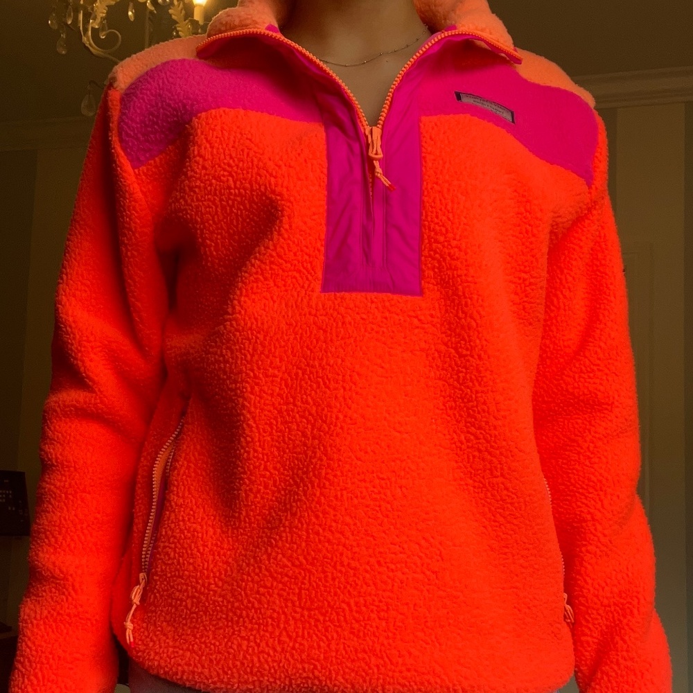 Vineyard Vines Sherpa Quarter-zip